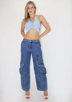 Shake It Low Rise Jeans ★ Medium Wash -Tops To Skirt Sales Store IMG 9524