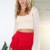 Sunshine Daydream Skirt ★ Cherry Red
