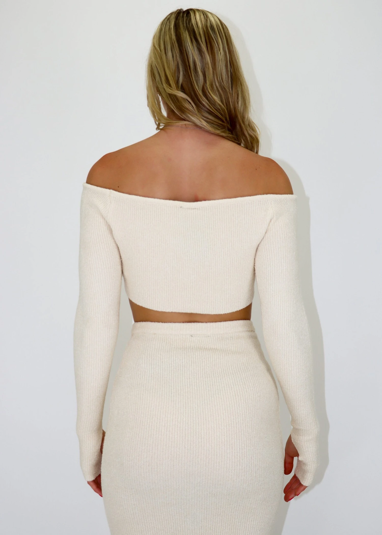 JGR & STN Stacey Long Sleeve Top ★ Cream 4 JGR & STN Stacey Long Sleeve Top ★ Cream - Image 4