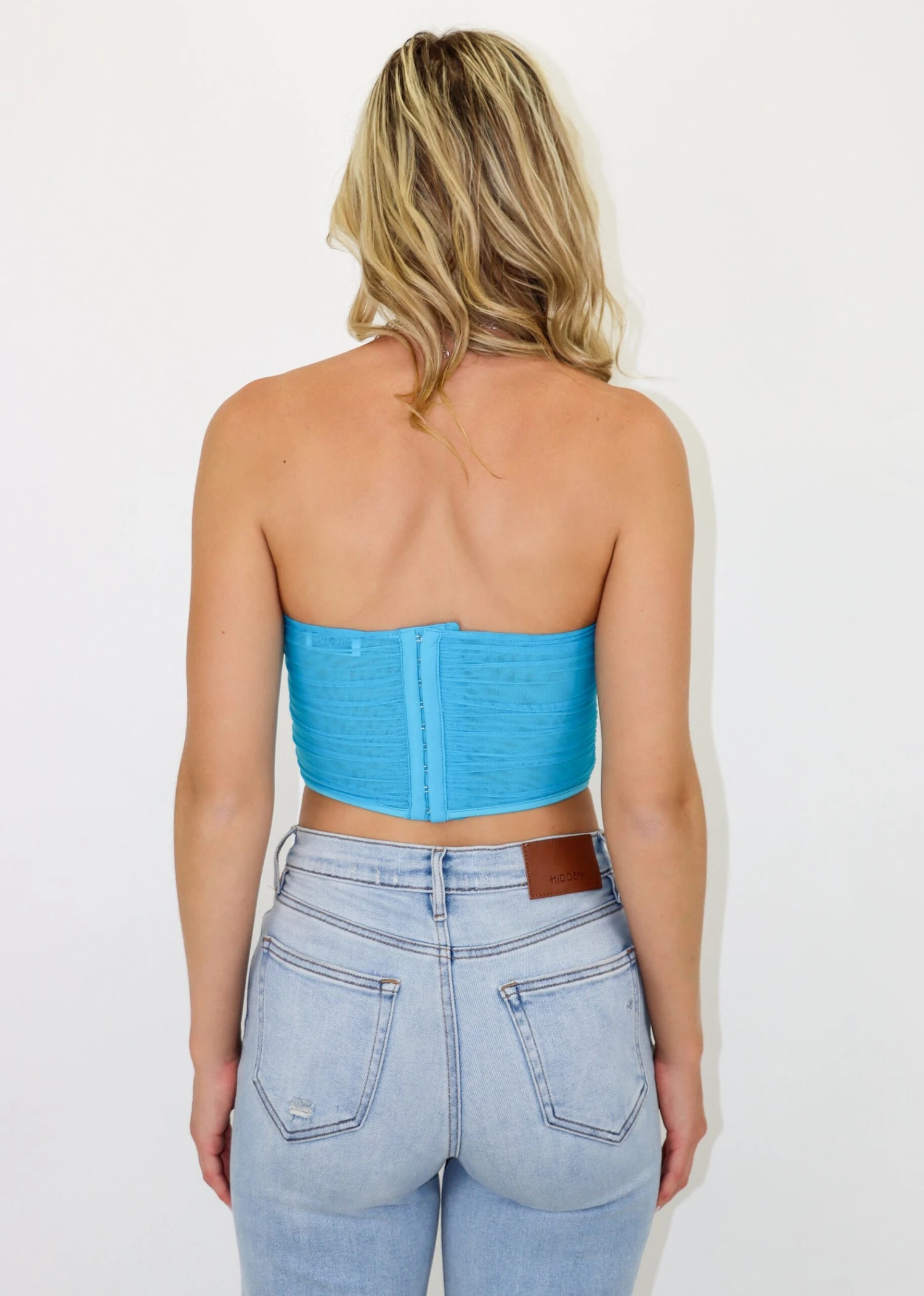 What It Is Corset Top ★ Neon Blue 5 What It Is Corset Top ★ Neon Blue - Image 5