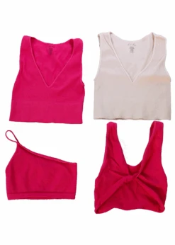Seamless Tanks Bundle ★ Pinks