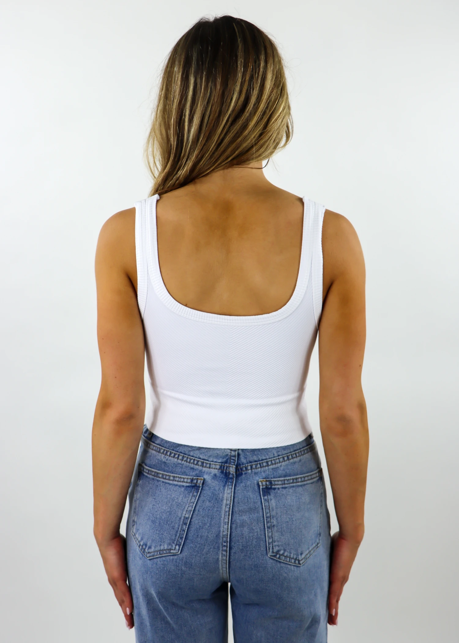 Spill The Tea Tank ★ White 2 Spill The Tea Tank ★ White - Image 2