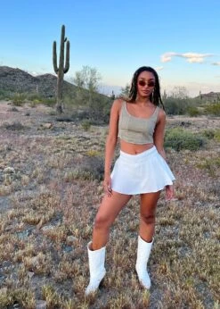 Here With Me Skirt ★ White -Tops To Skirt Sales Store image c529f05e 1ee3 443c 9194 0b6d64431788