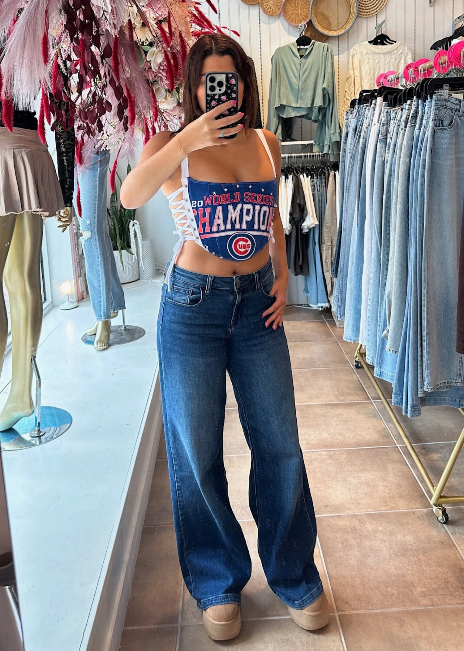 Iamkoko.la Reworked Cubs Corset ★ Blue 3 Iamkoko.la Reworked Cubs Corset ★ Blue - Image 3