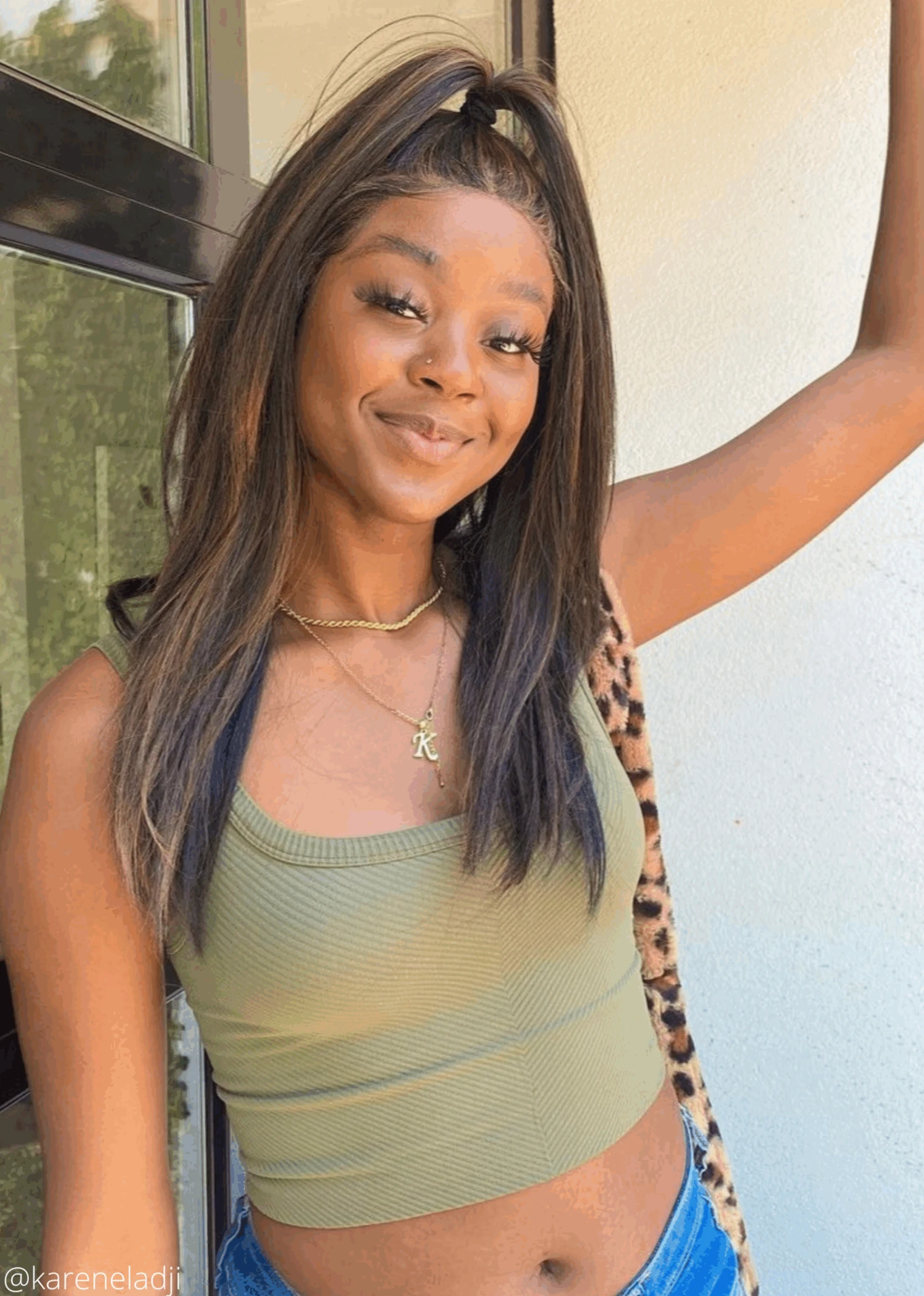 Spill The Tea Tank ★ Olive 4 Spill The Tea Tank ★ Olive - Image 4