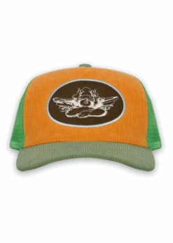 Boys Lie Corduroy Trucker Hat ★ Pumpkin